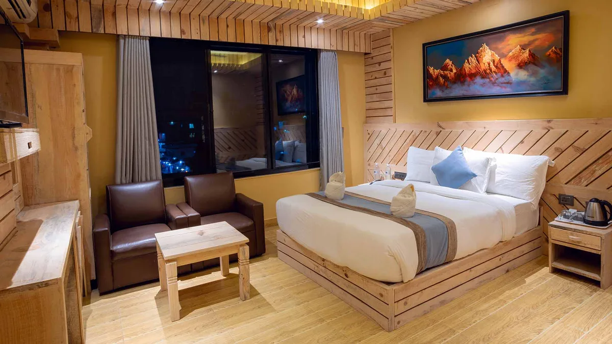 Hotel Trekkers Inn accommodations and guest facilities in Pokhara